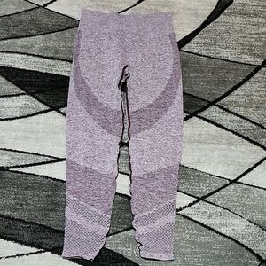 VS PINK 2019 SEAMLESS HIGH-RISE MESH HEATHERED GRADIENT LEGGINGS